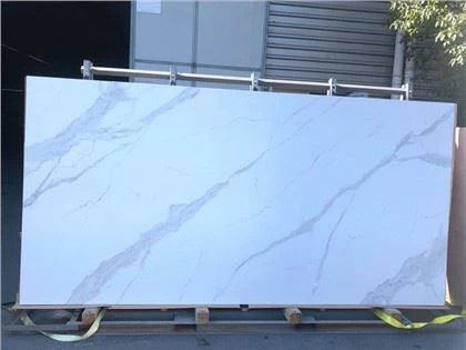 Calacatta Kuvars Backsplash
